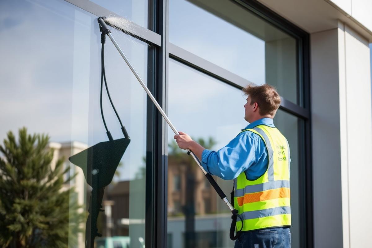 Window & Exterior Cleaning in a Southern Ontario facility